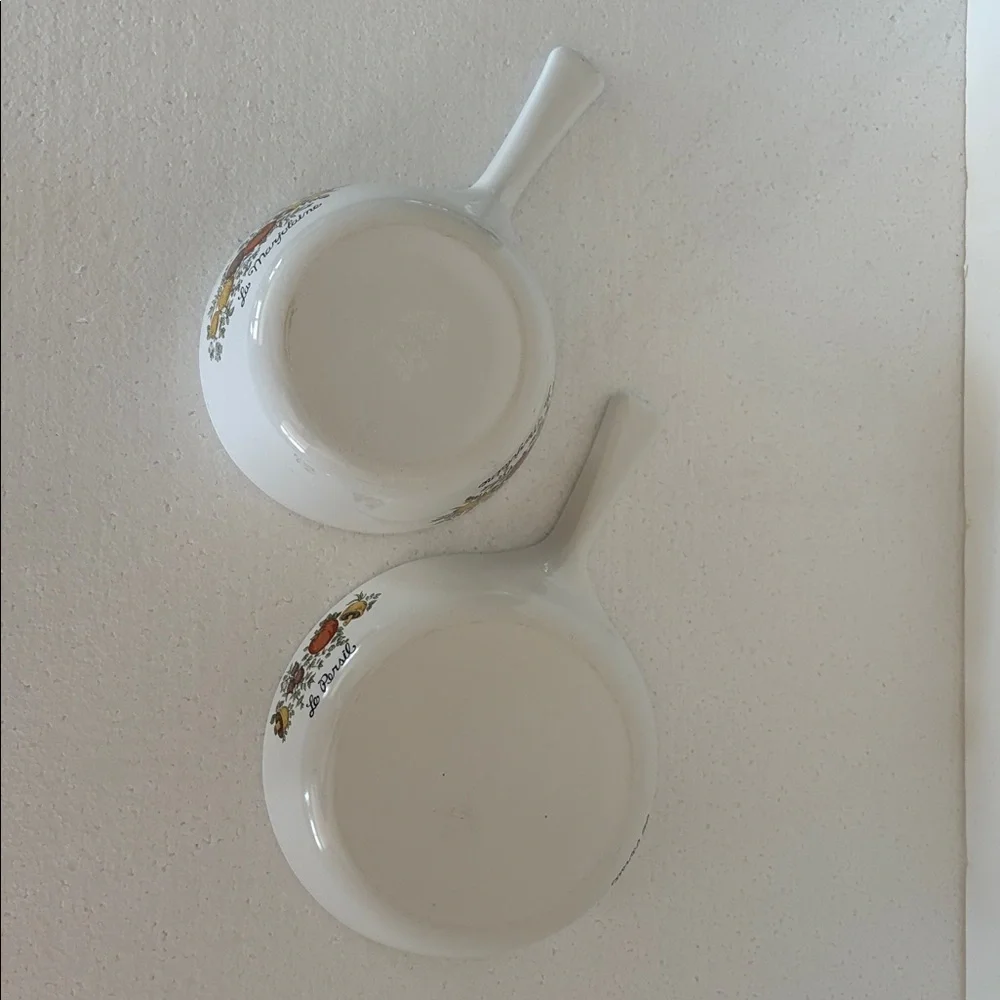 Vintage CorningWare “Spice of Life” saucepans Set of 2